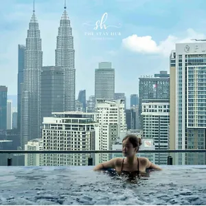 The Luxe & Colony Klcc Skyline Infinity Pool - 5Min To Petronas Tower & Kl City Center By The Stay Hub Appartement